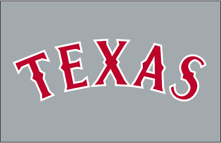 Texas Rangers 1994 Jersey Logo fabric transfer